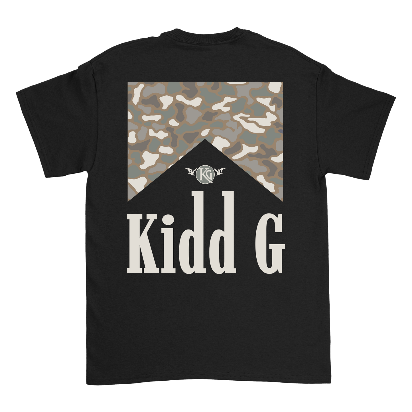Camo Smoke Black T-Shirt