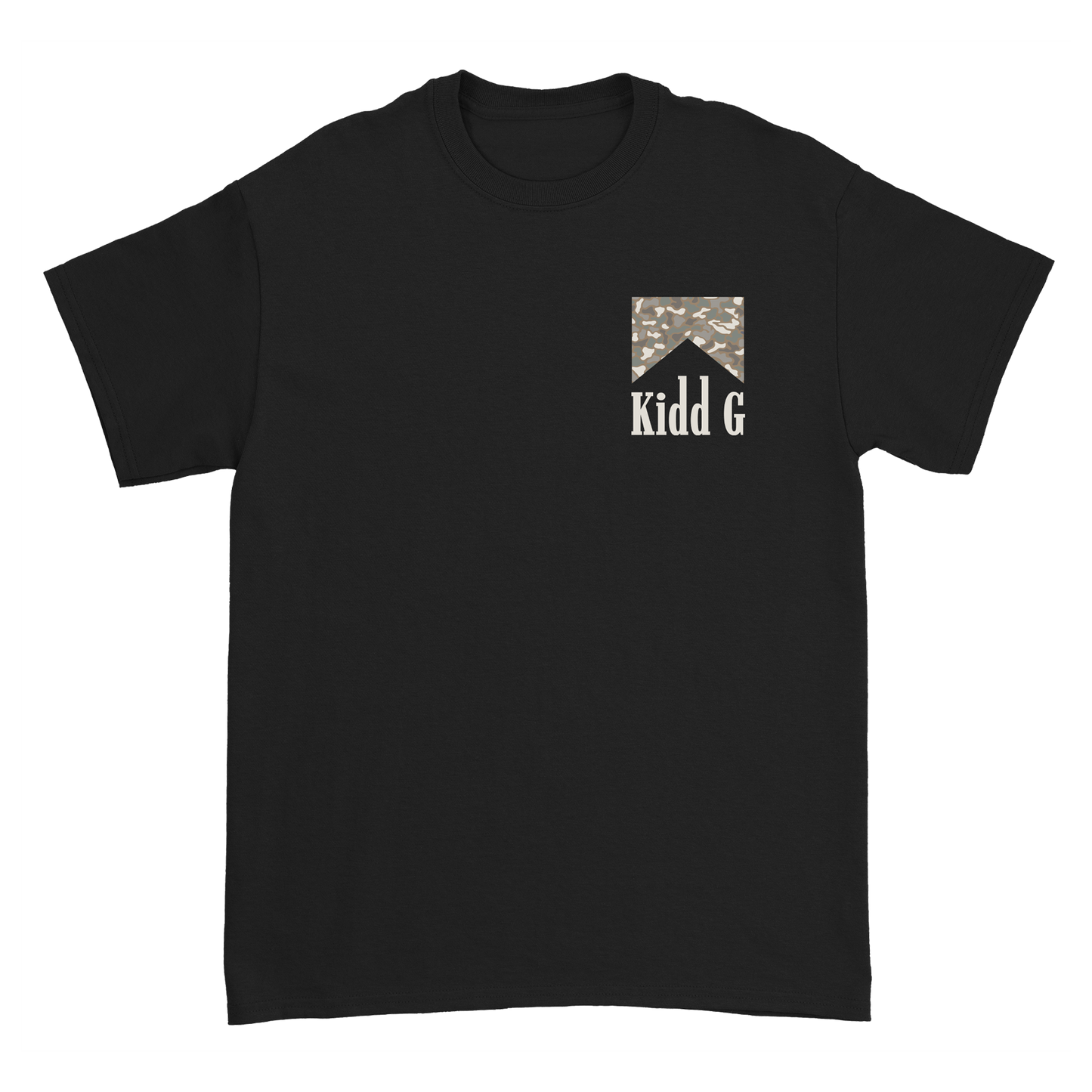 Camo Smoke Black T-Shirt