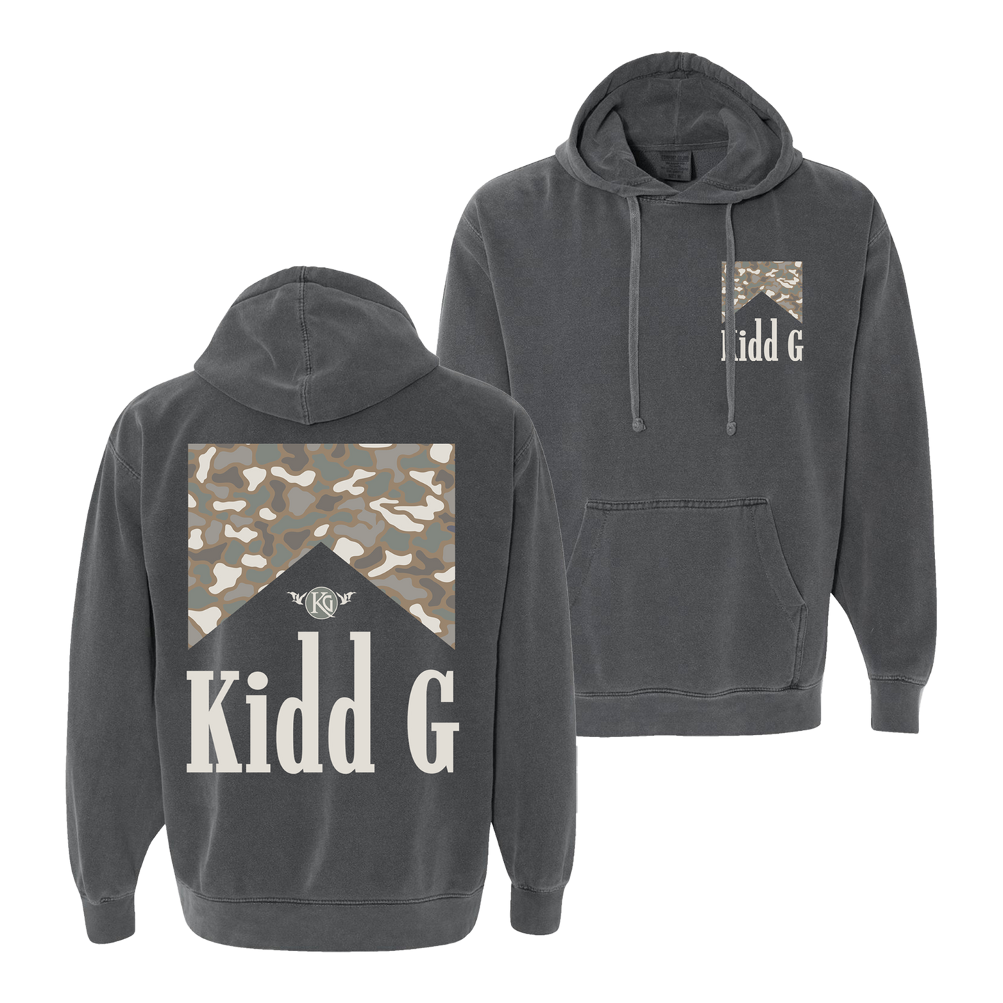 Camo Smoke Hoodie - Pepper