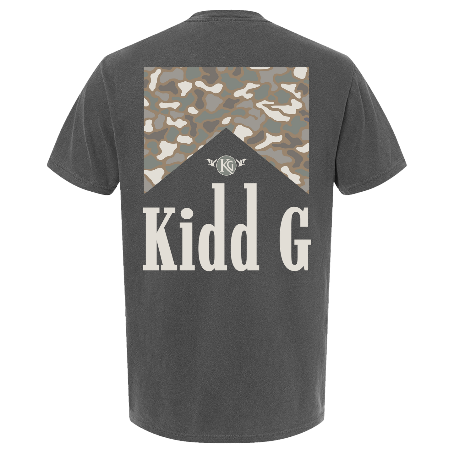 Camo Smoke T-Shirt - Pepper